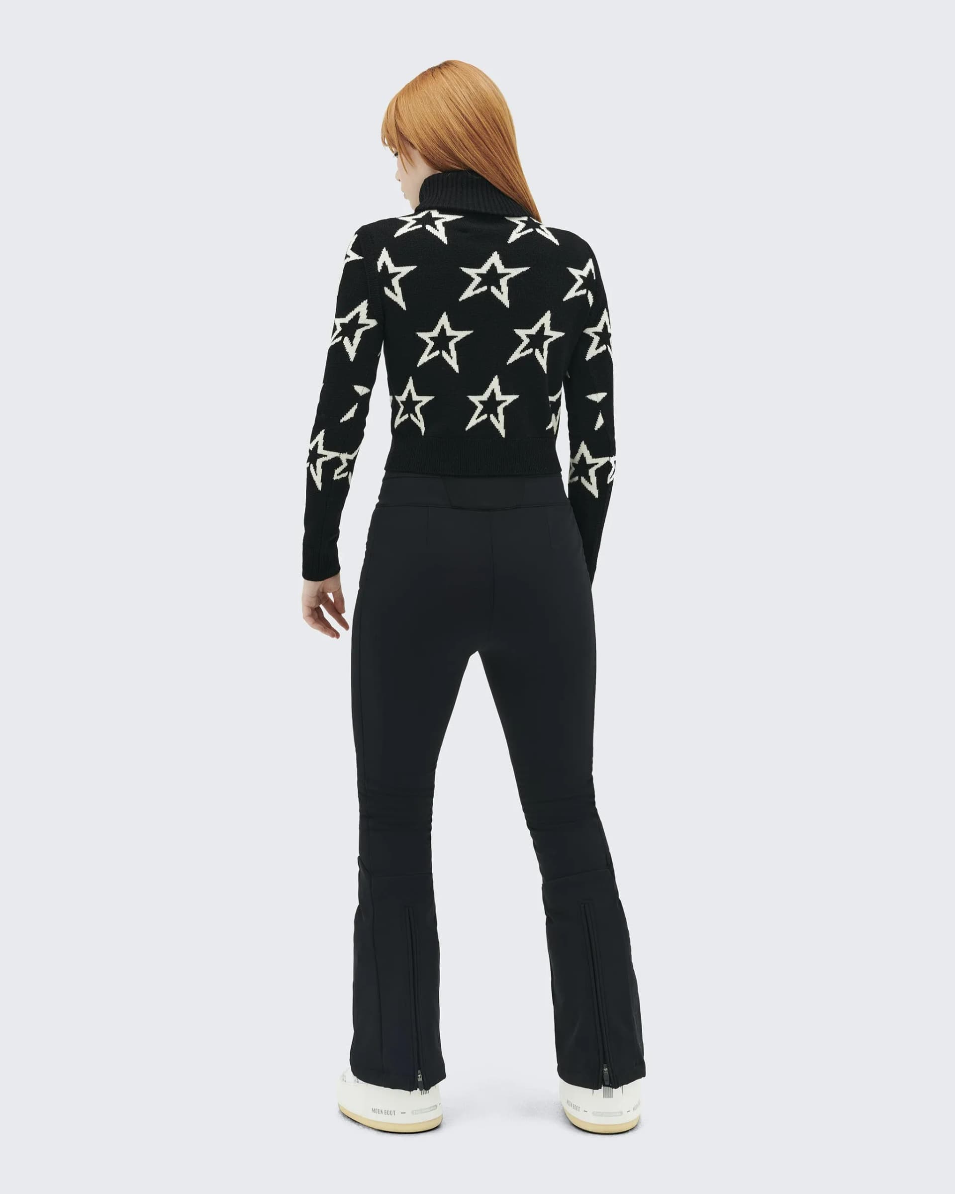 Дамски Ски Клин Панталон Perfect Moment AURORA HIGH WAIST FLARE PANT BLACK — view 3