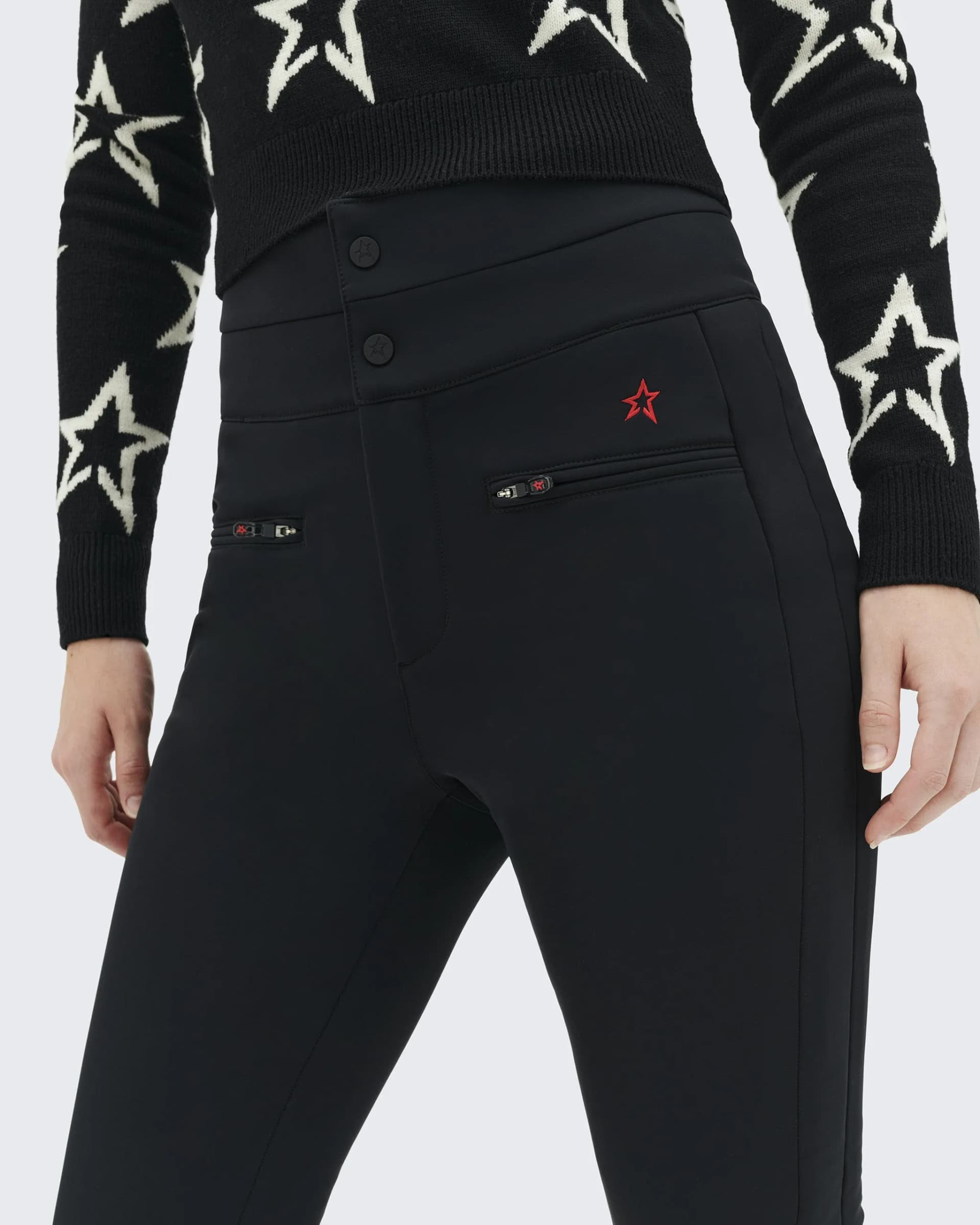 Дамски Ски Клин Панталон Perfect Moment AURORA HIGH WAIST FLARE PANT BLACK — view 4