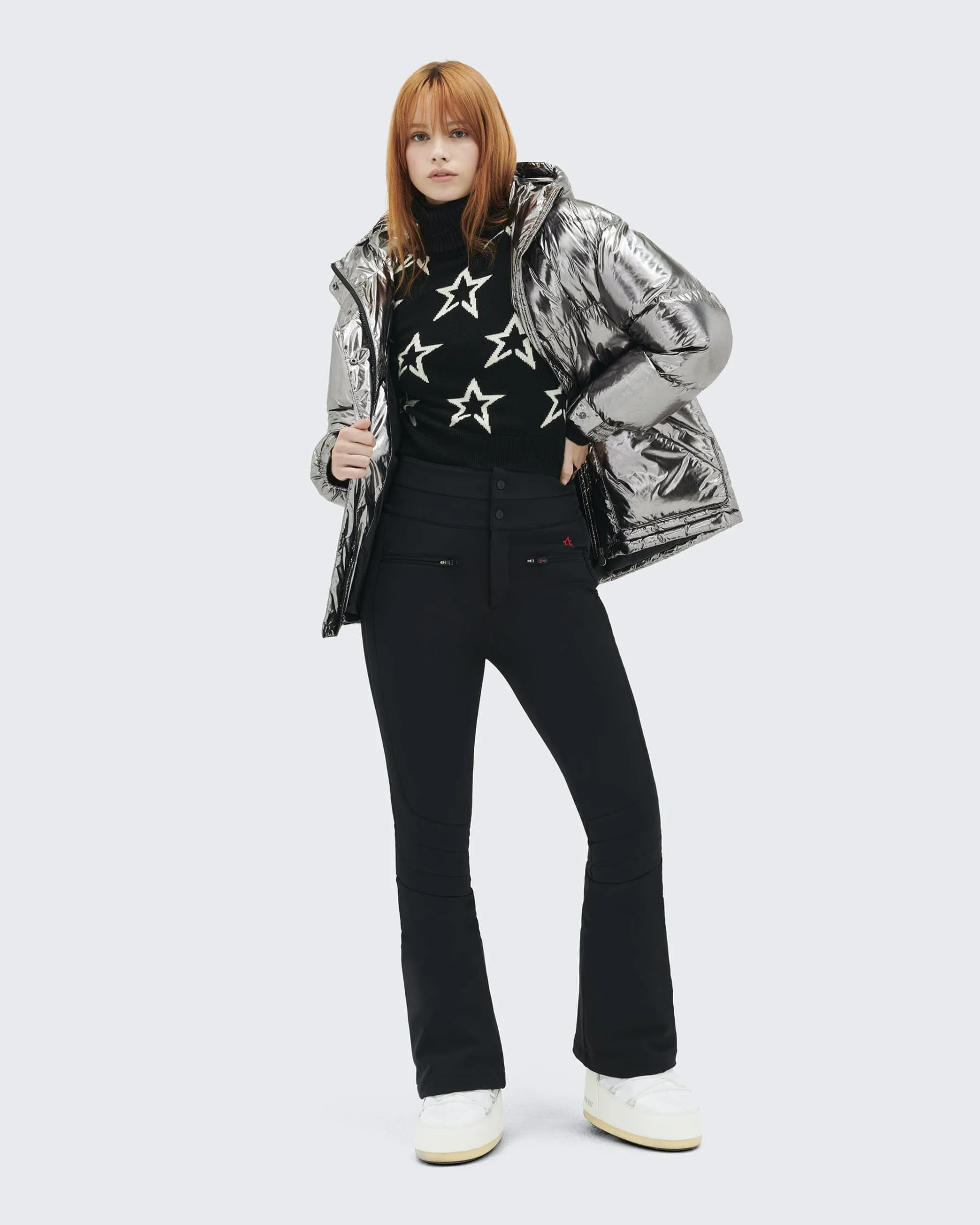 Дамски Ски Клин Панталон Perfect Moment AURORA HIGH WAIST FLARE PANT BLACK — view 5