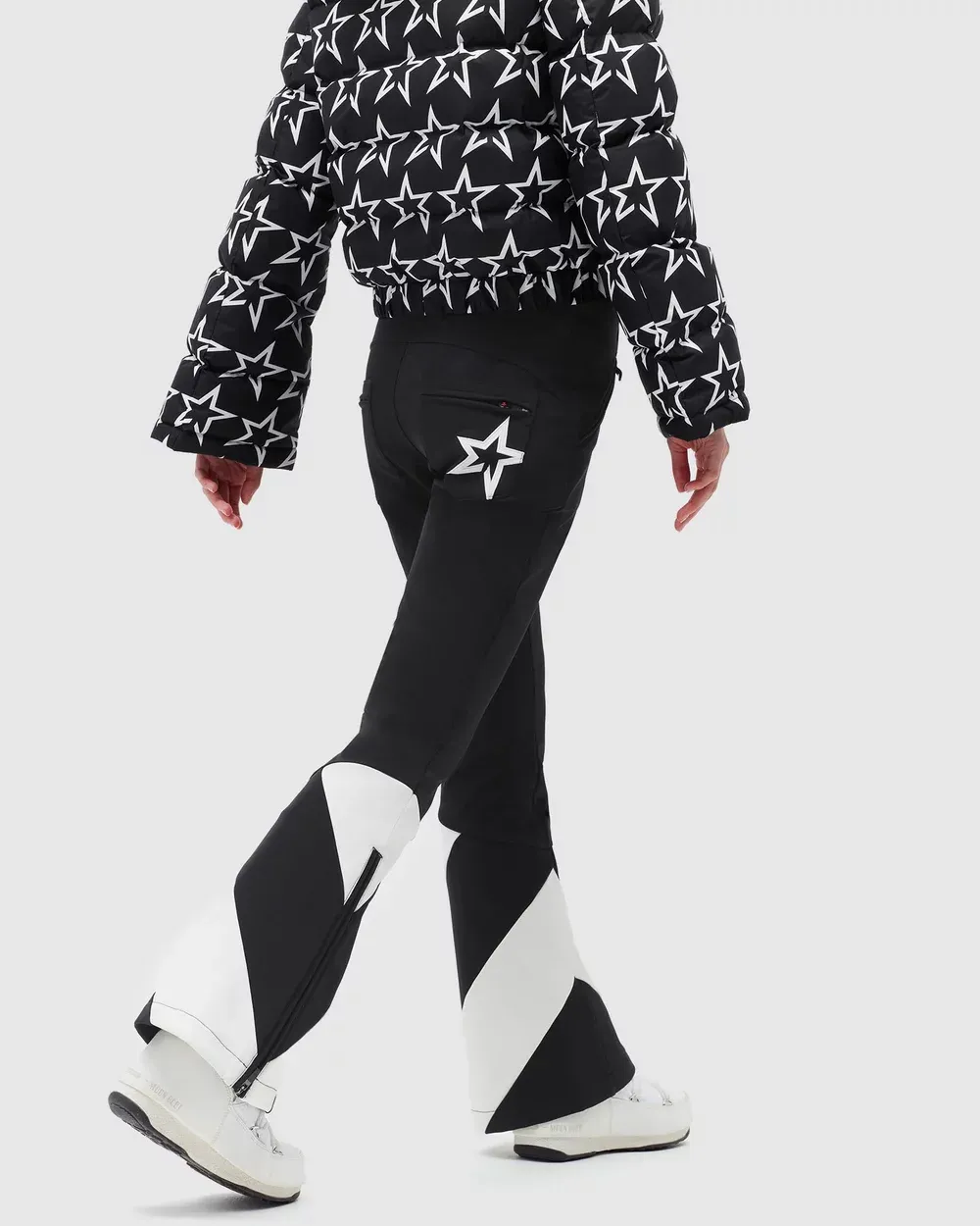 Дамски Ски Клин Панталон Perfect Moment W Arctic flare pant black — снимка 2