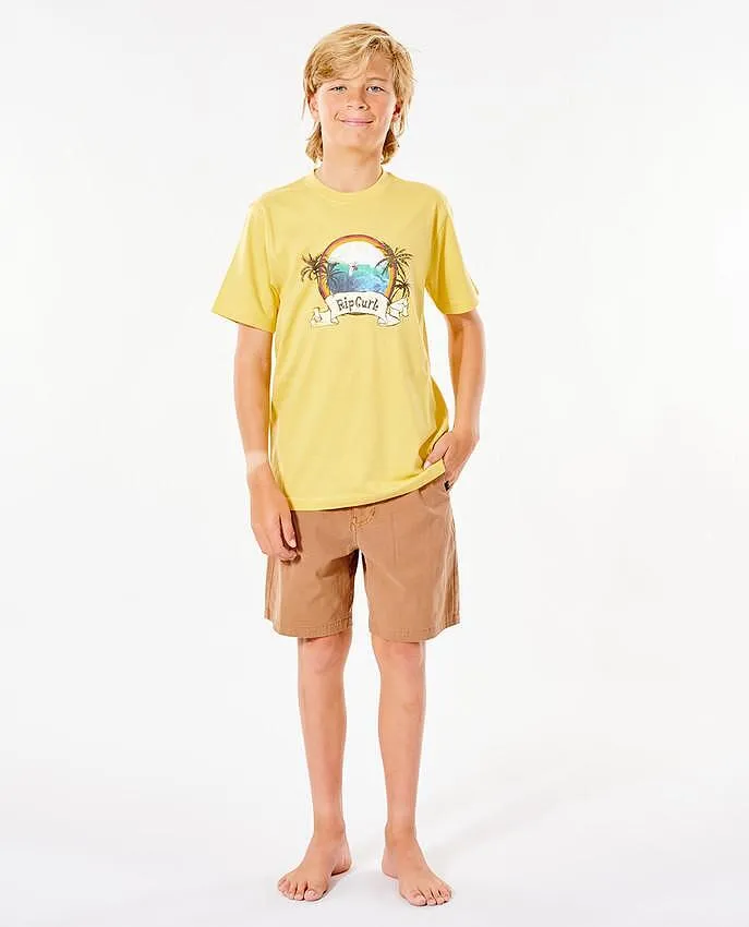 Детска Тениска Rip Curl ACTION TEE - BOYS -4635 — снимка 2