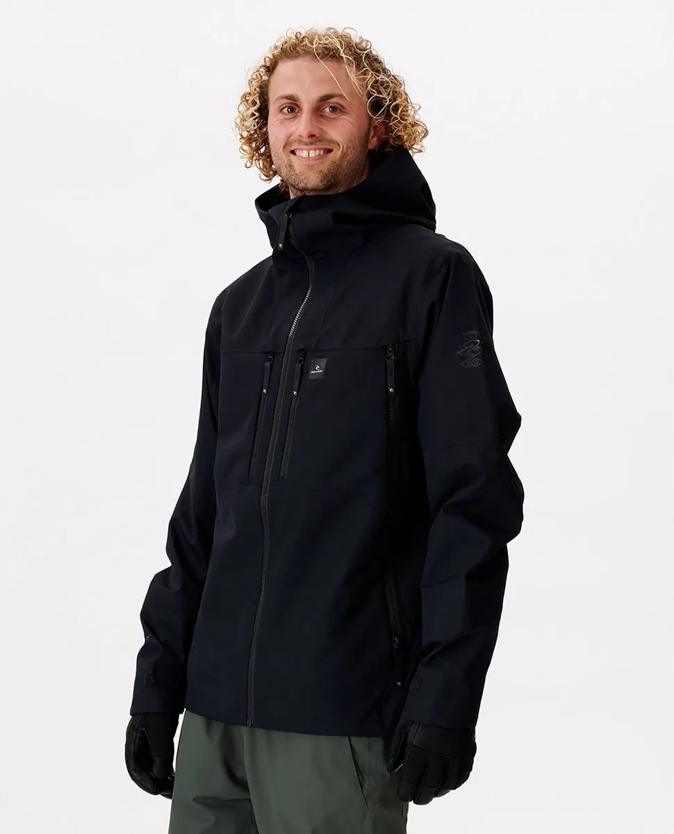 Мъжко Сноуборд Яке Rip Curl M BACK COUNTRY JACKET BLACK — снимка 2
