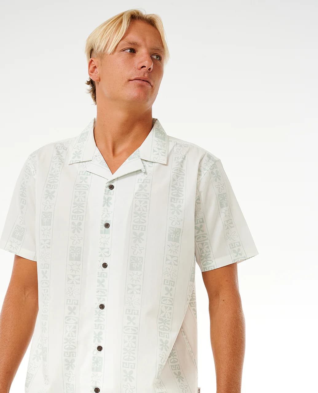 Мъжка Риза Rip Curl SWC S/S SHIRT BONE — снимка 4