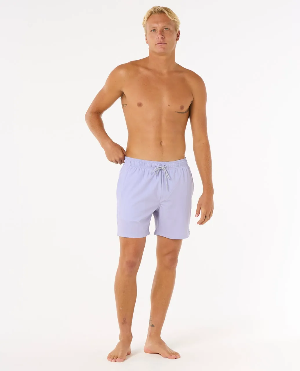 Мъжки Бански Шорти Rip Curl DAILY VOLLEY LAVENDER — снимка 4