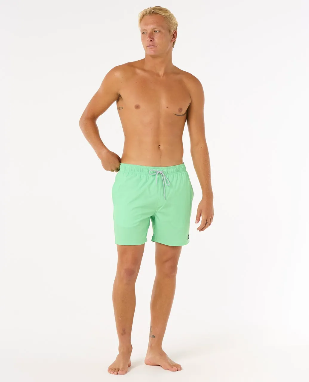 Мъжки Бански Шорти Rip Curl DAILY VOLLEY NEON GREEN — снимка 4