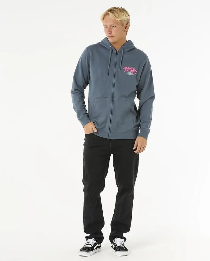 Мъжко Спортно Горнище Rip Curl SHRED ZIP THRU PINE NIGHT — снимка 5