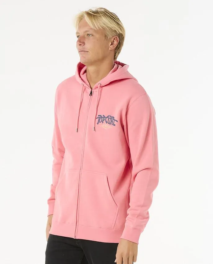 Мъжко Спортно Горнище Rip Curl SHRED ZIP THRU WATERMELON — снимка 2