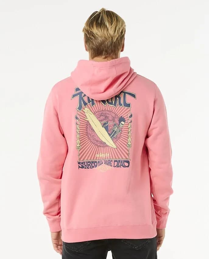 Мъжко Спортно Горнище Rip Curl SHRED ZIP THRU WATERMELON — снимка 3