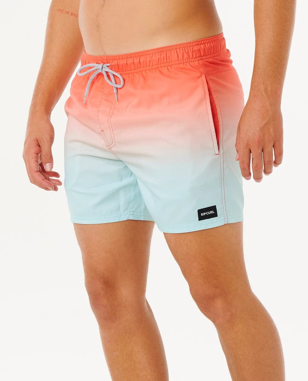 Мъжки Бански Шорти Rip Curl OFFSET FADE VOLLEY RED