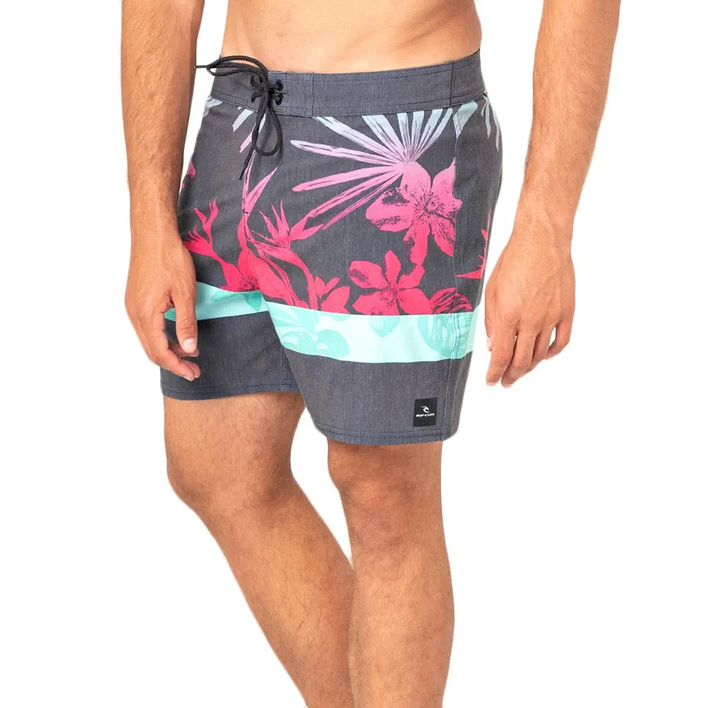 Мъжки Бански Шорти Rip Curl MIRAGE RETRO JUNGLE-BLACK