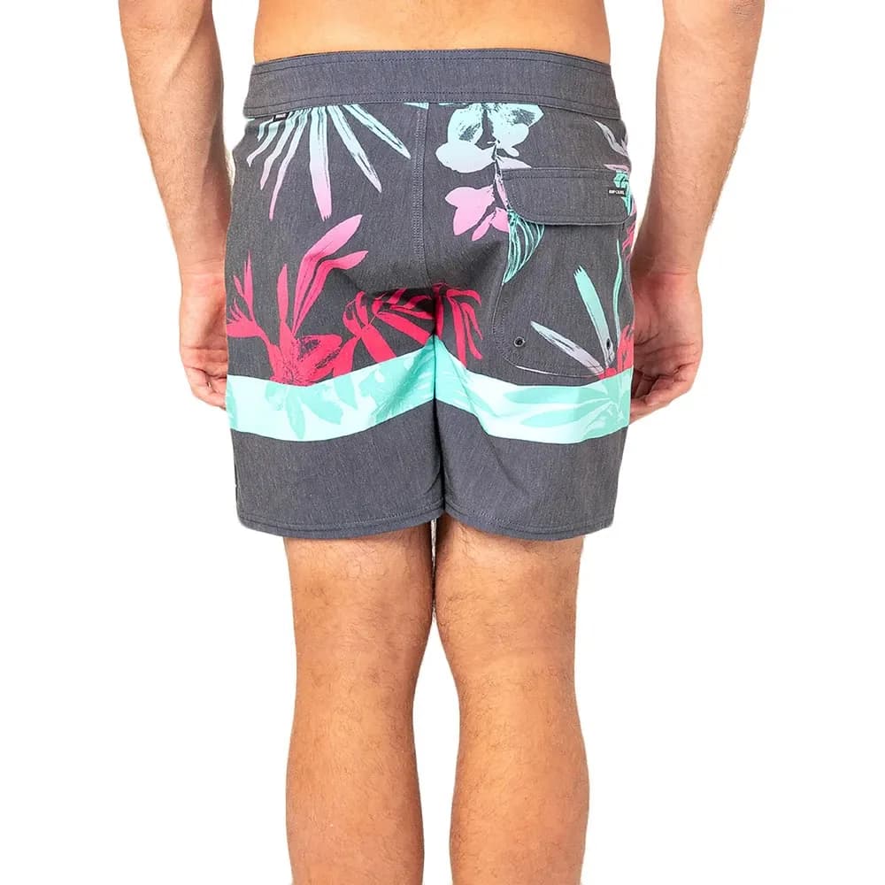 Мъжки Бански Шорти Rip Curl MIRAGE RETRO JUNGLE-BLACK — снимка 4