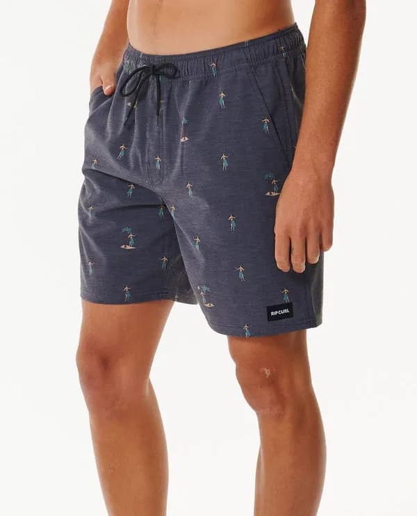 Мъжки бански шорти Rip Curl HULA BREACH VOLLEY BLACK