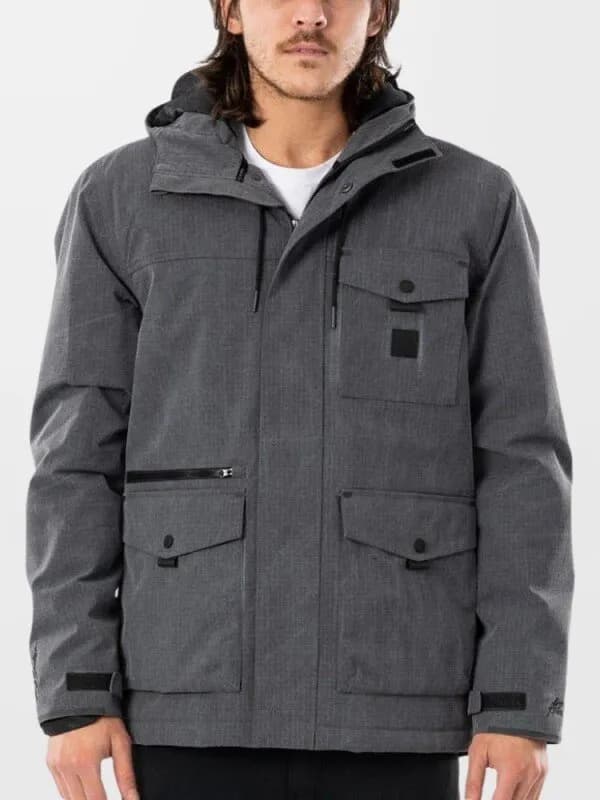 Мъжко яке Rip Curl ANTI SERIES HEATSEEKER JACKET BLACK