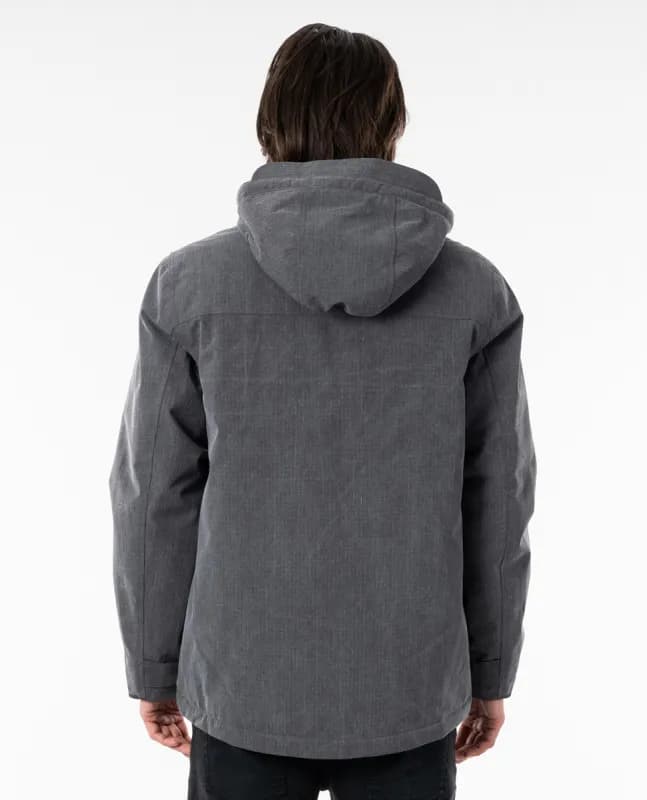 Мъжко яке Rip Curl ANTI SERIES HEATSEEKER JACKET BLACK — снимка 2