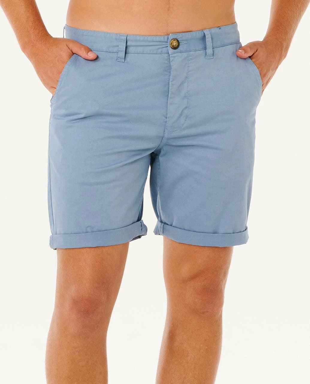 Мъжки Къси Панталони Rip Curl TWISTED WALKSHORT FADED DENIM — снимка 2