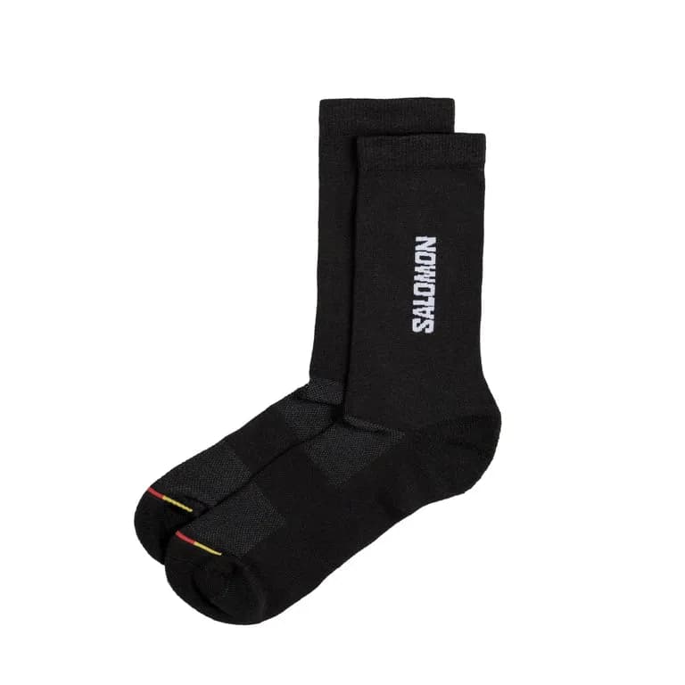 Чорапи Salomon 365 CREW R+L BLACK-WHITE