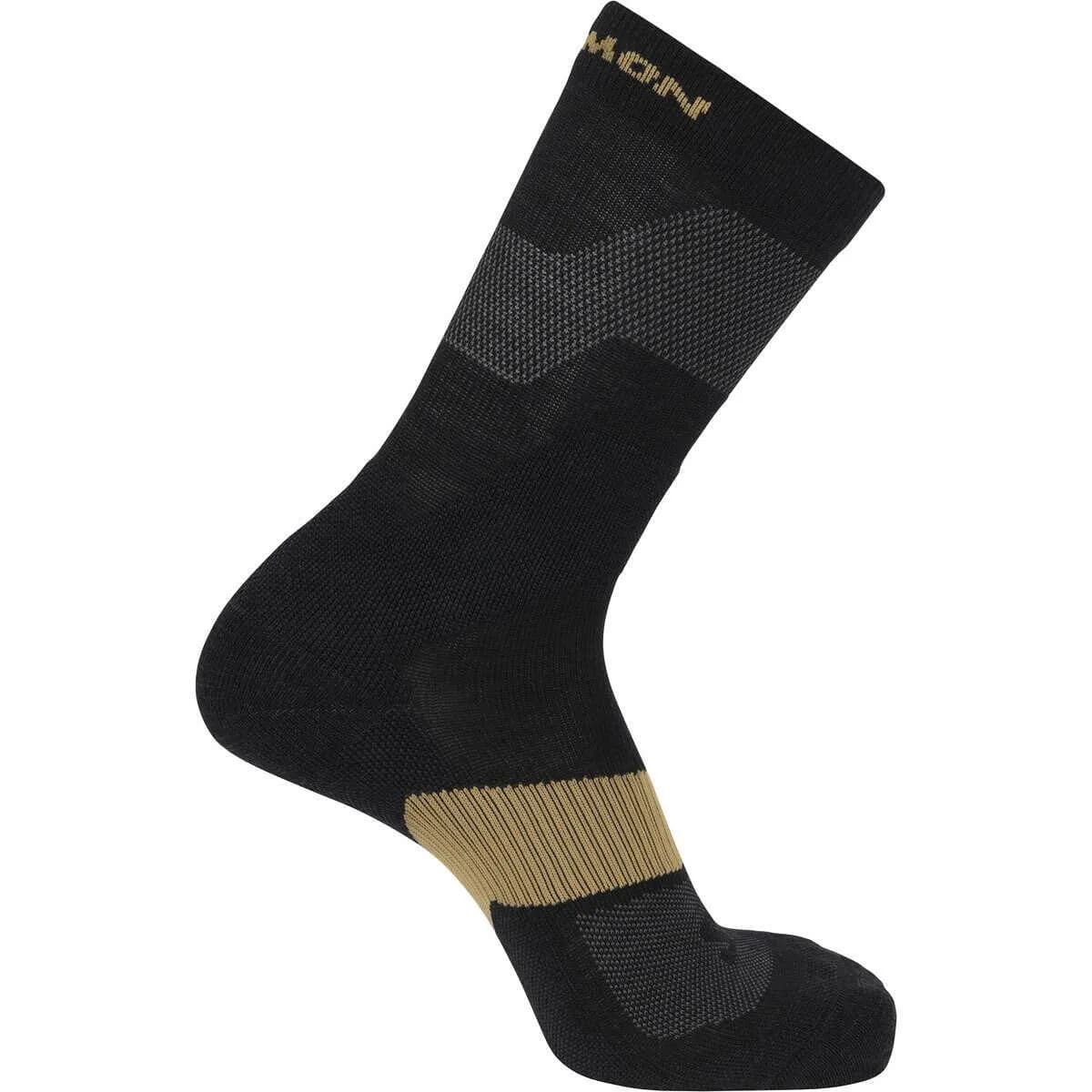 Туристически Чорапи Salomon X Ultra Crew Black-Kelp