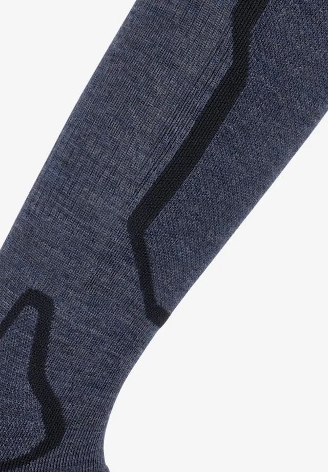 Чорапи за ски Salomon S/BLAZE R+L Srgss Sea-Ngt Sky-wh — view 2