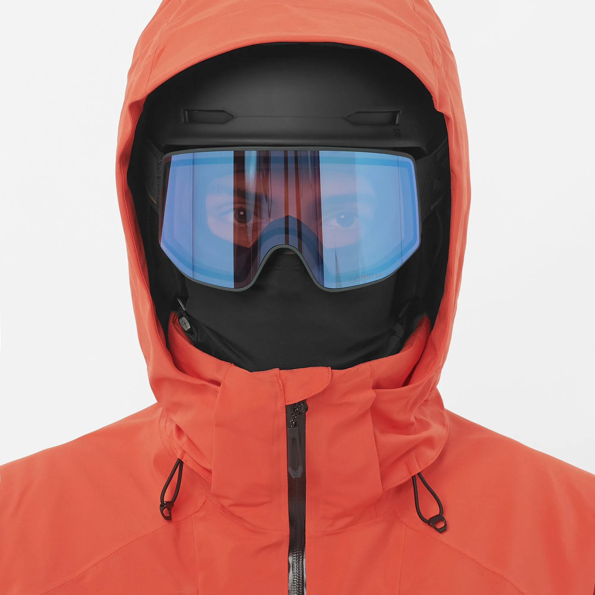 Мъжко Ски Яке Salomon BRILLIANT 2.0 CHERRY TOMATO 20K/20K — view 5