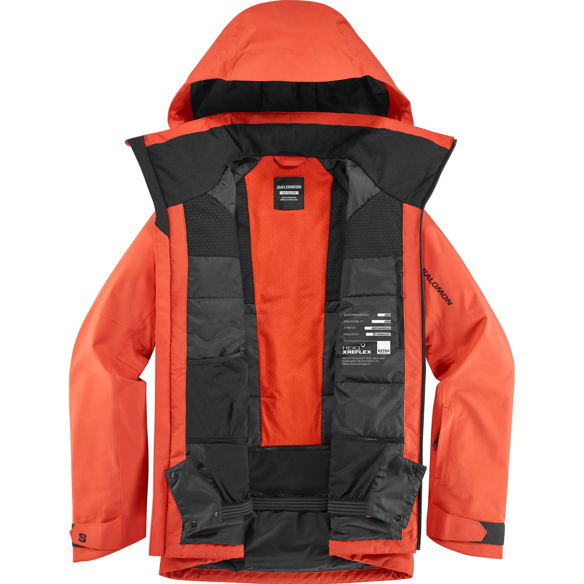 Мъжко Ски Яке Salomon BRILLIANT 2.0 CHERRY TOMATO 20K/20K — view 2