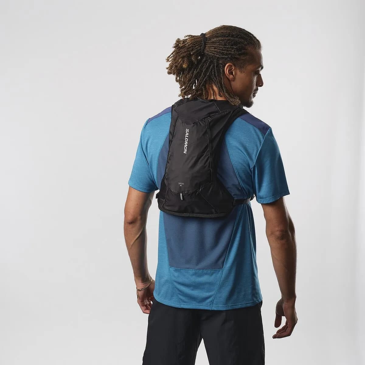 Раница за бягане Salomon CROSS 4 BLACK — view 6