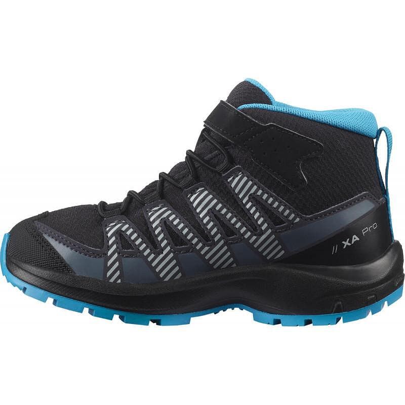 Детски Обувки Salomon XA PRO V8 MID CSWP K Black/Monumen — view 2
