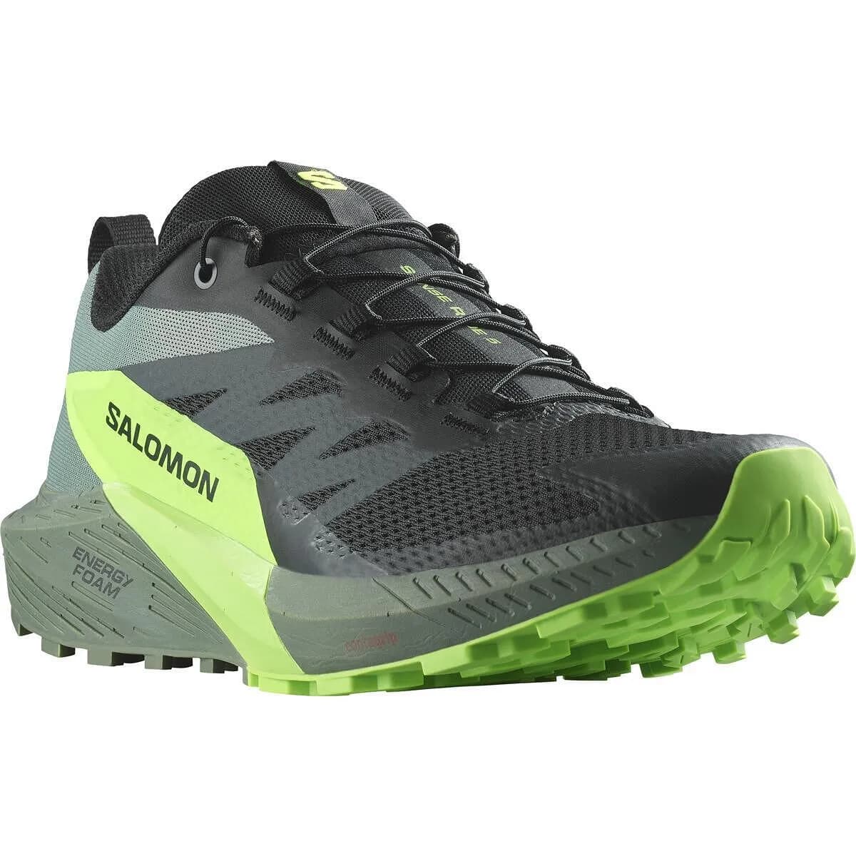 Мъжки обувки за бягане Salomon SENSE RIDE 5 Black/Laur/Grgeck — view 2