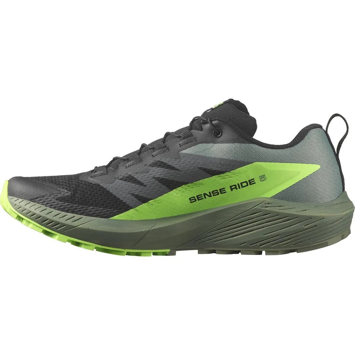 Мъжки обувки за бягане Salomon SENSE RIDE 5 Black/Laur/Grgeck — view 4