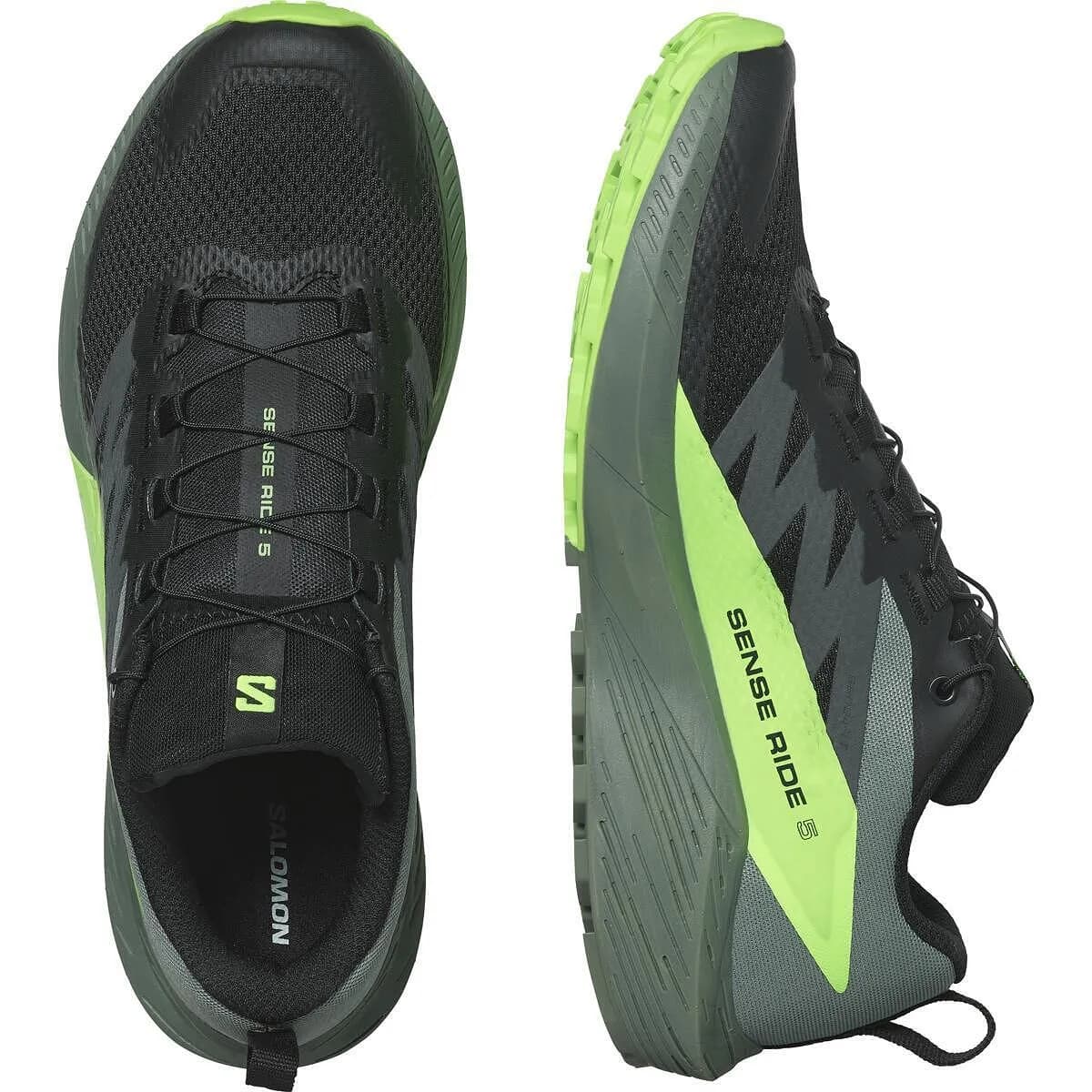 Мъжки обувки за бягане Salomon SENSE RIDE 5 Black/Laur/Grgeck — view 5
