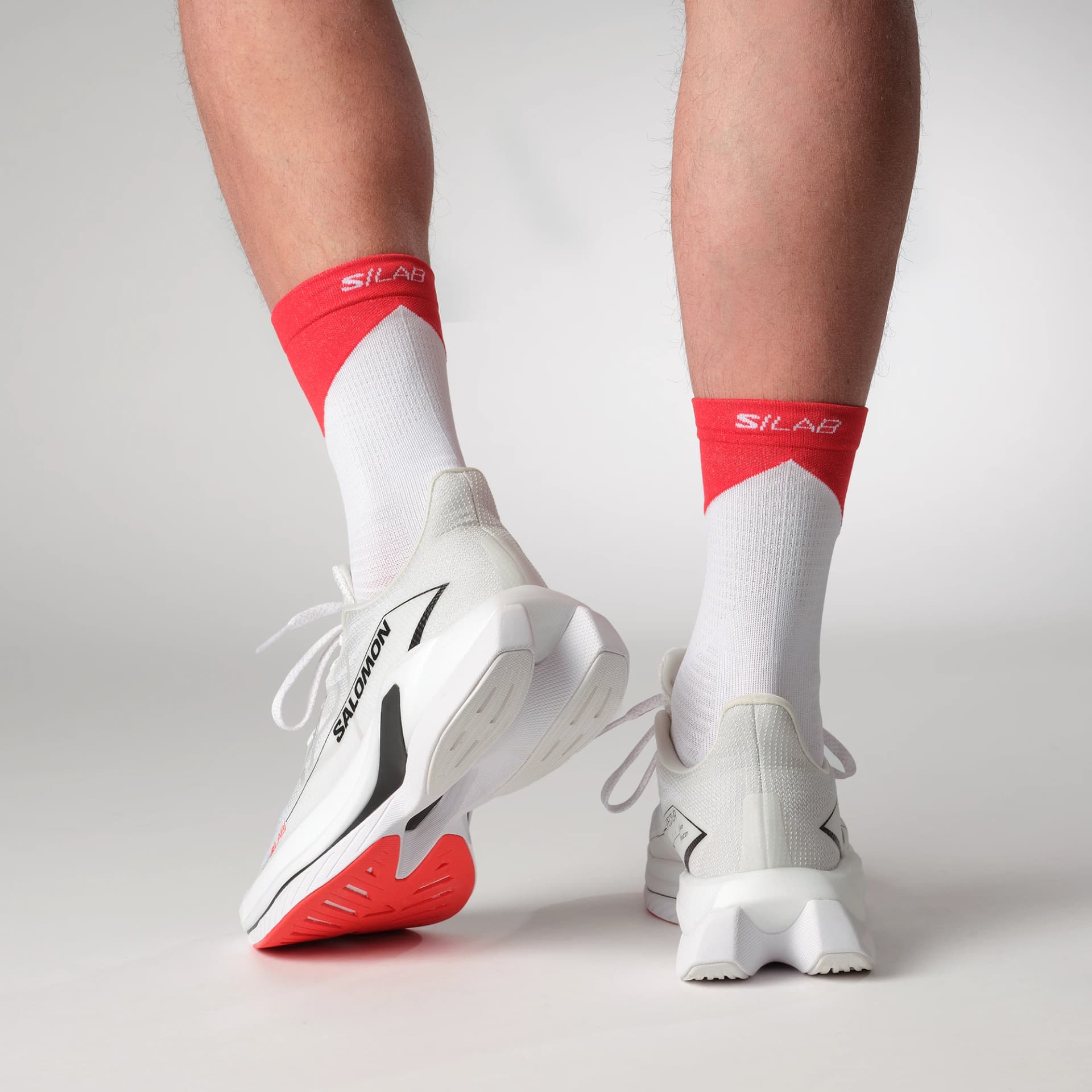 Мъжки Обувки За Бягане Salomon S/LAB SPECTUR White/Fird/Blk — view 6