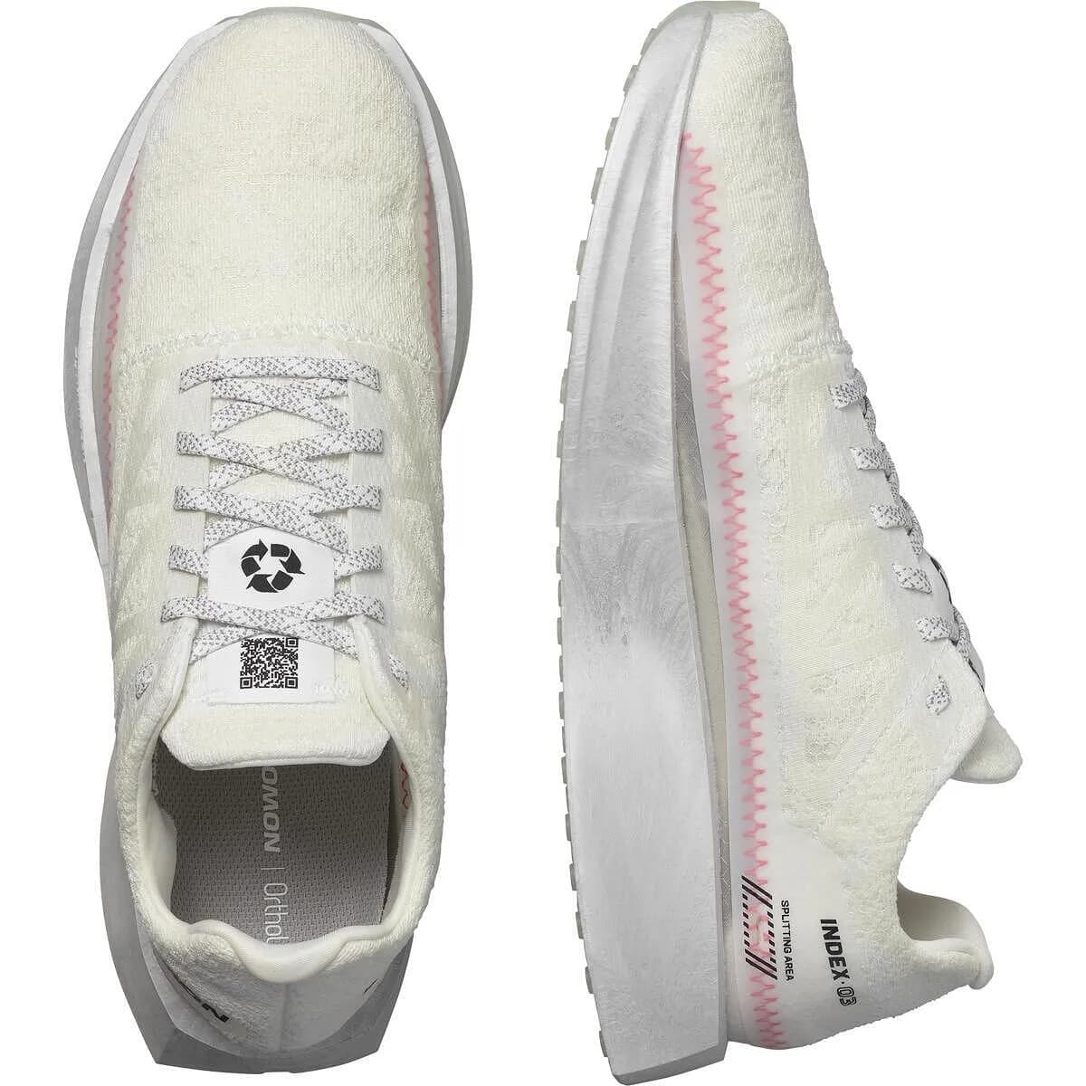 Унисекс Обувки за Бягане Salomon INDEX 03 White/Black/Cherry Tomato — снимка 5