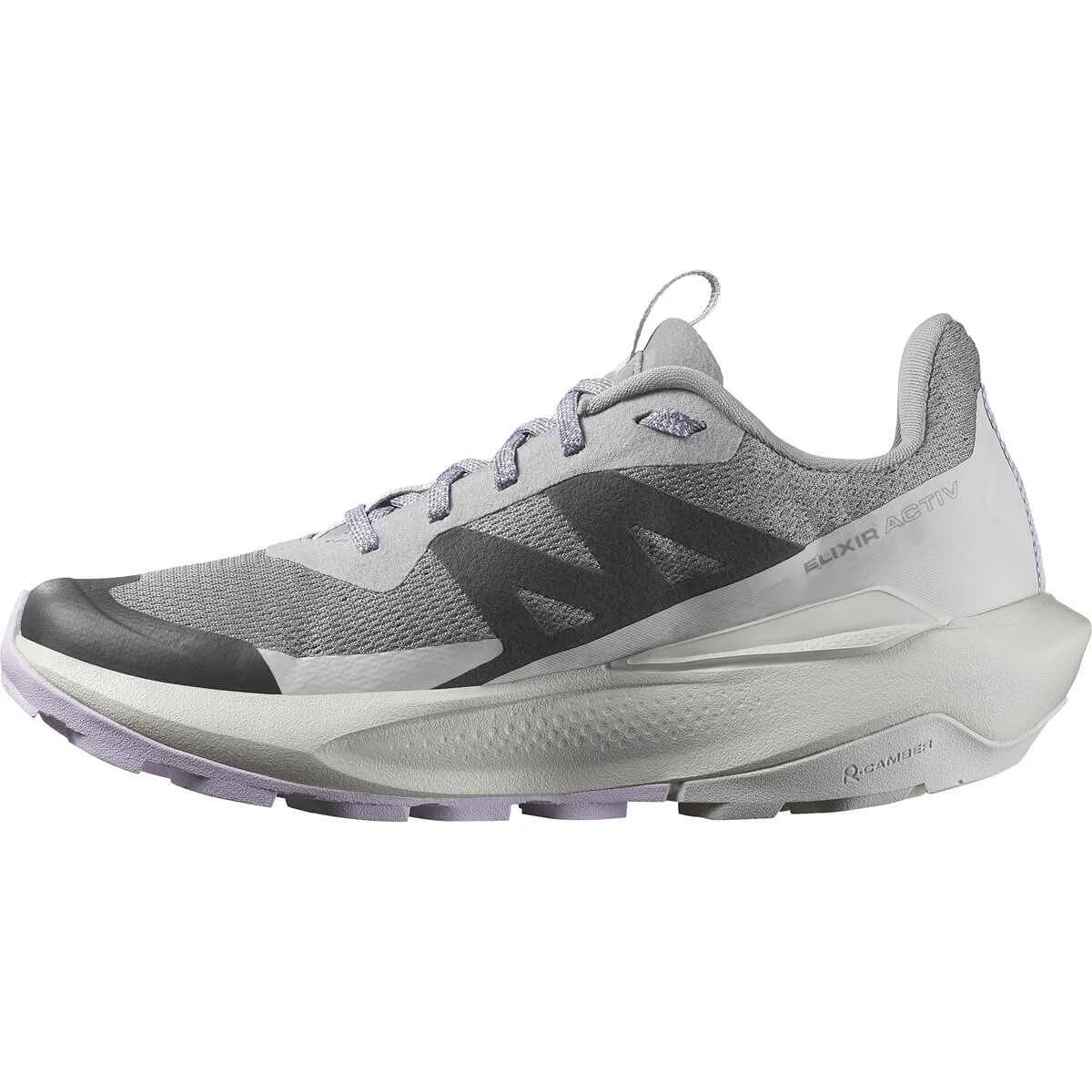 Дамски Туристически Обувки Salomon ELIXIR ACTIV W Shskin/Glacgr/Opeta — view 4