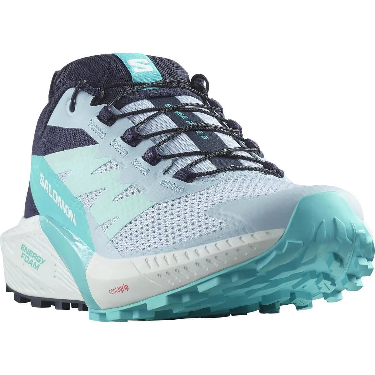 Дамски обувки за бягане Salomon SENSE RIDE 5 W Cashbl/Carbon/Peabl — view 2