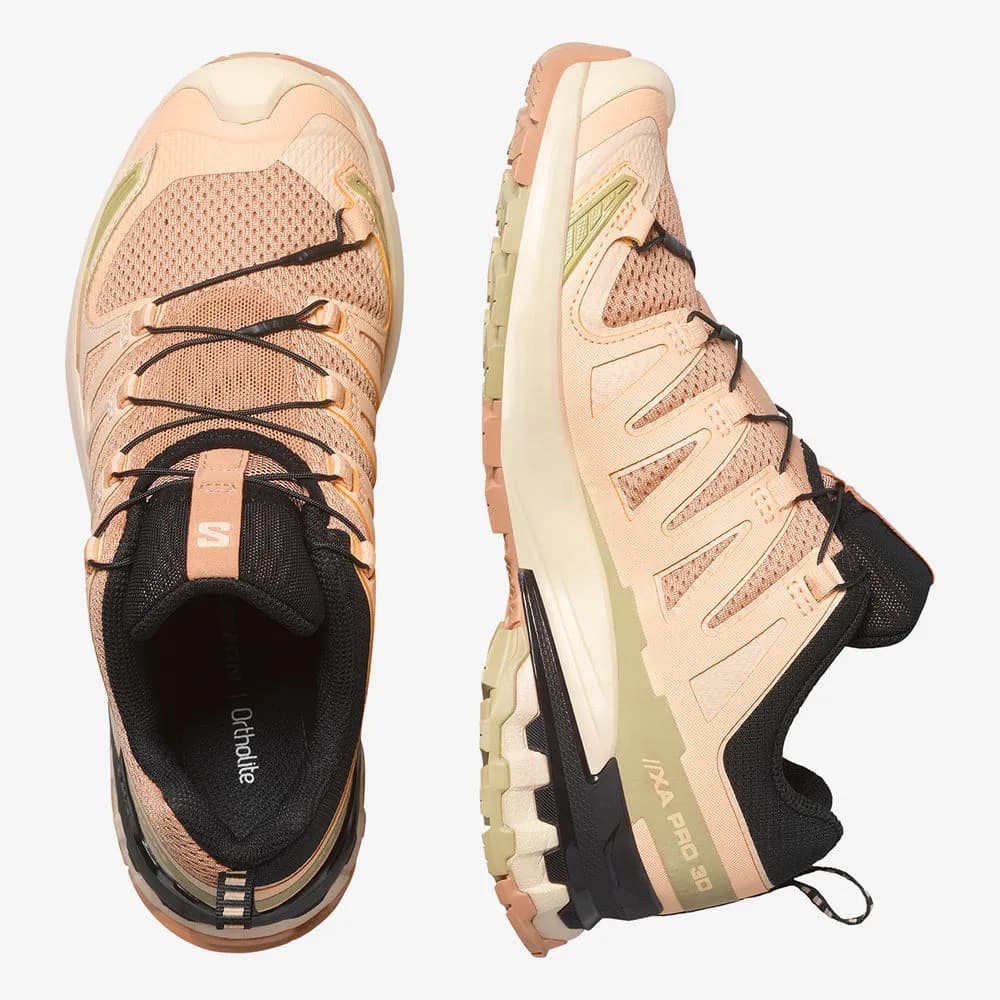 Дамски обувки за бягане Salomon XA PRO 3D V9 W Cork/Peachf/Sponge — снимка 5