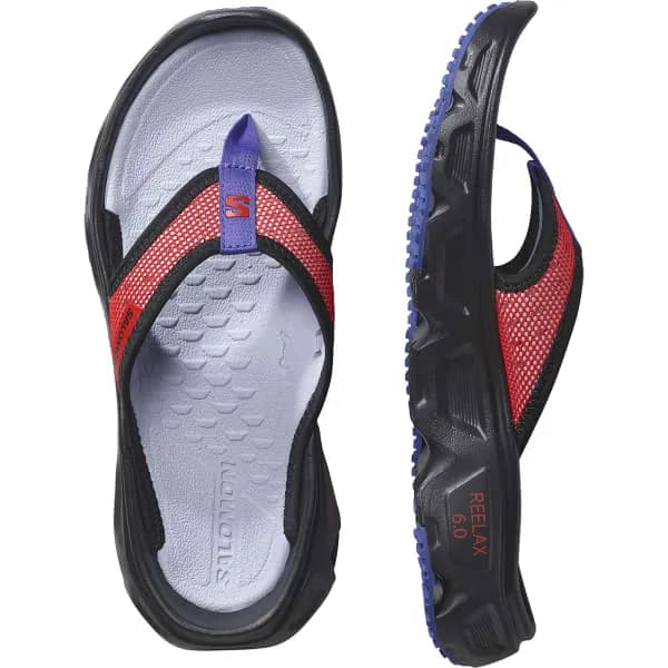 Дамски Джапанки Salomon REELAX BREAK 6.0 W Cosmic/Black/Fl — снимка 5