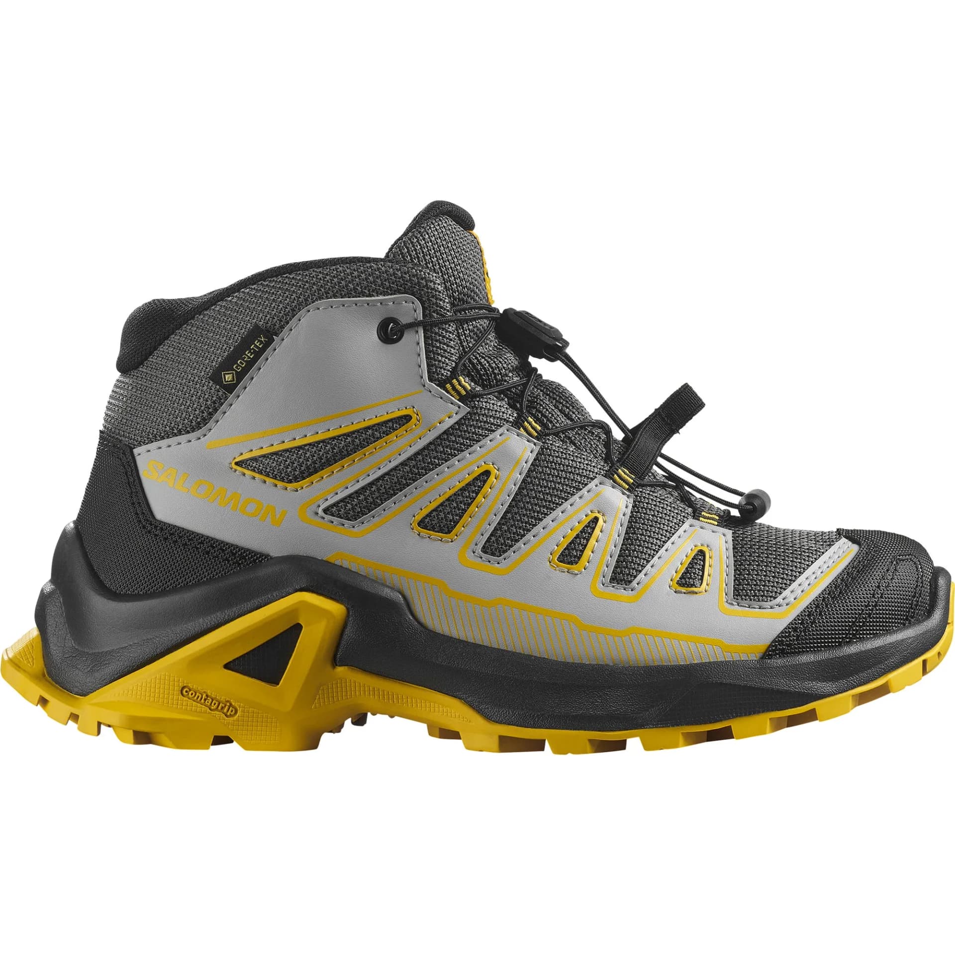 Детски Туристически Обувки Salomon X ULTRA MID GTX J Clrock/Black/Spi