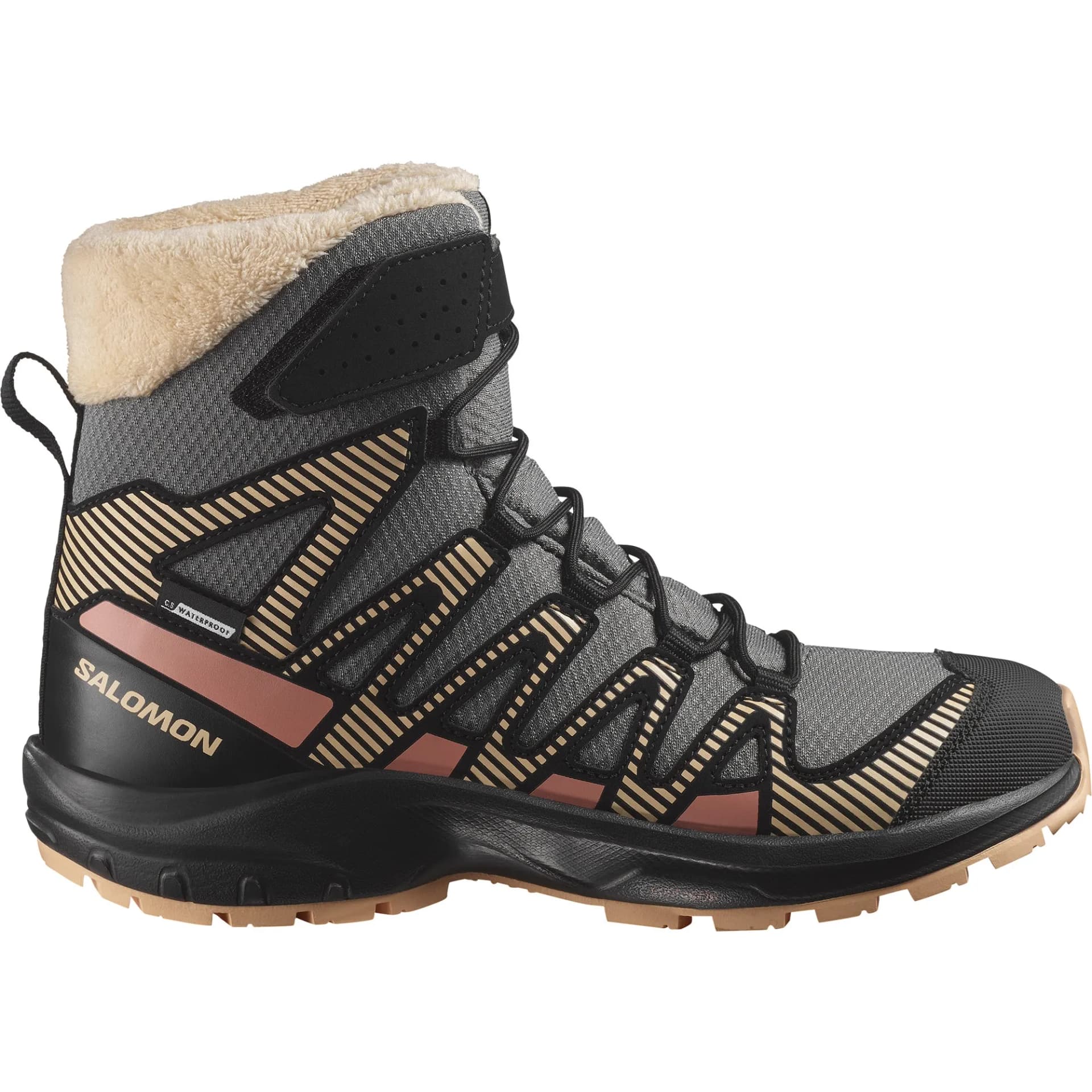 Детски Зимни Обувки Salomon XA PRO V8 WINTER WP Pwr/Blk