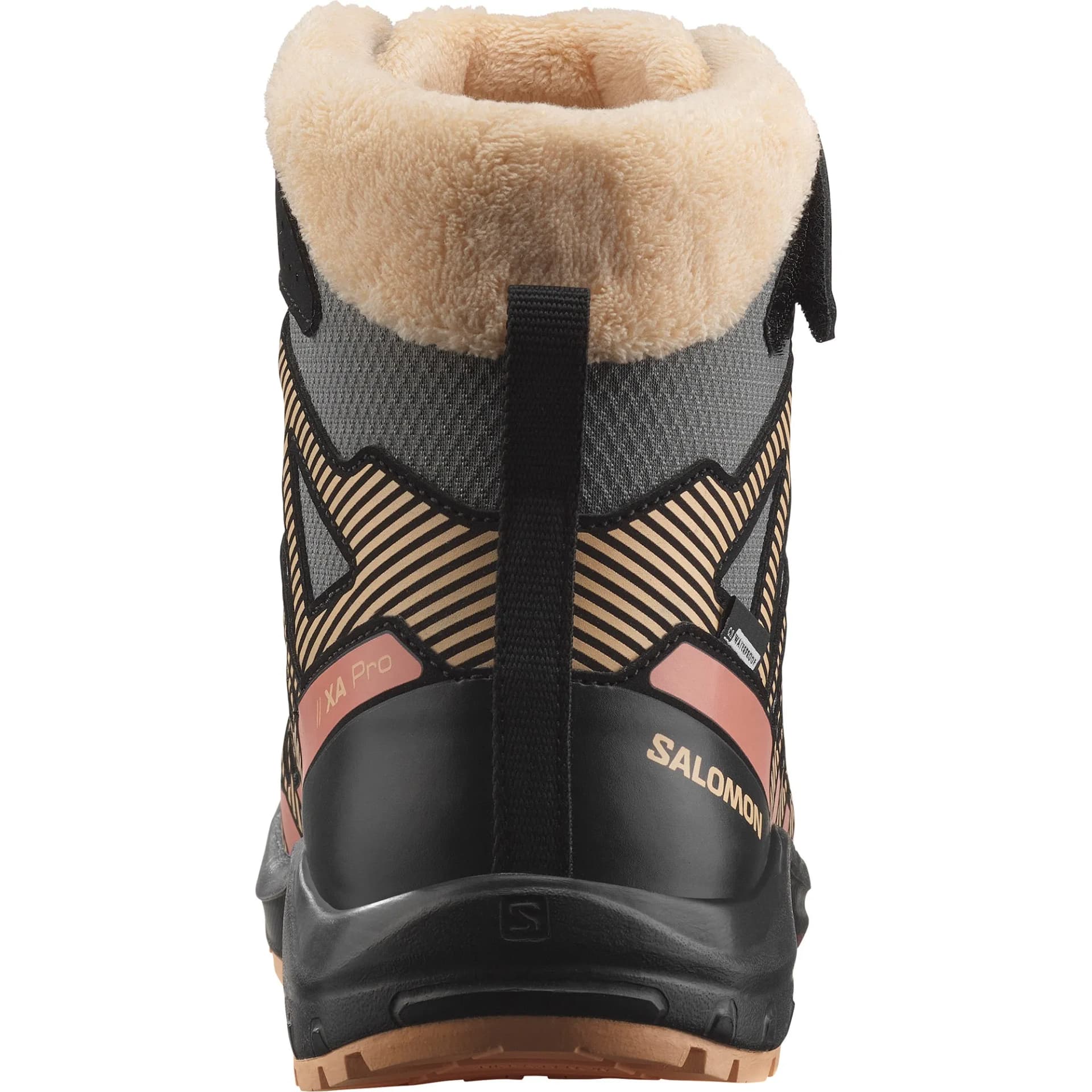 Детски Зимни Обувки Salomon XA PRO V8 WINTER WP Pwr/Blk — снимка 3