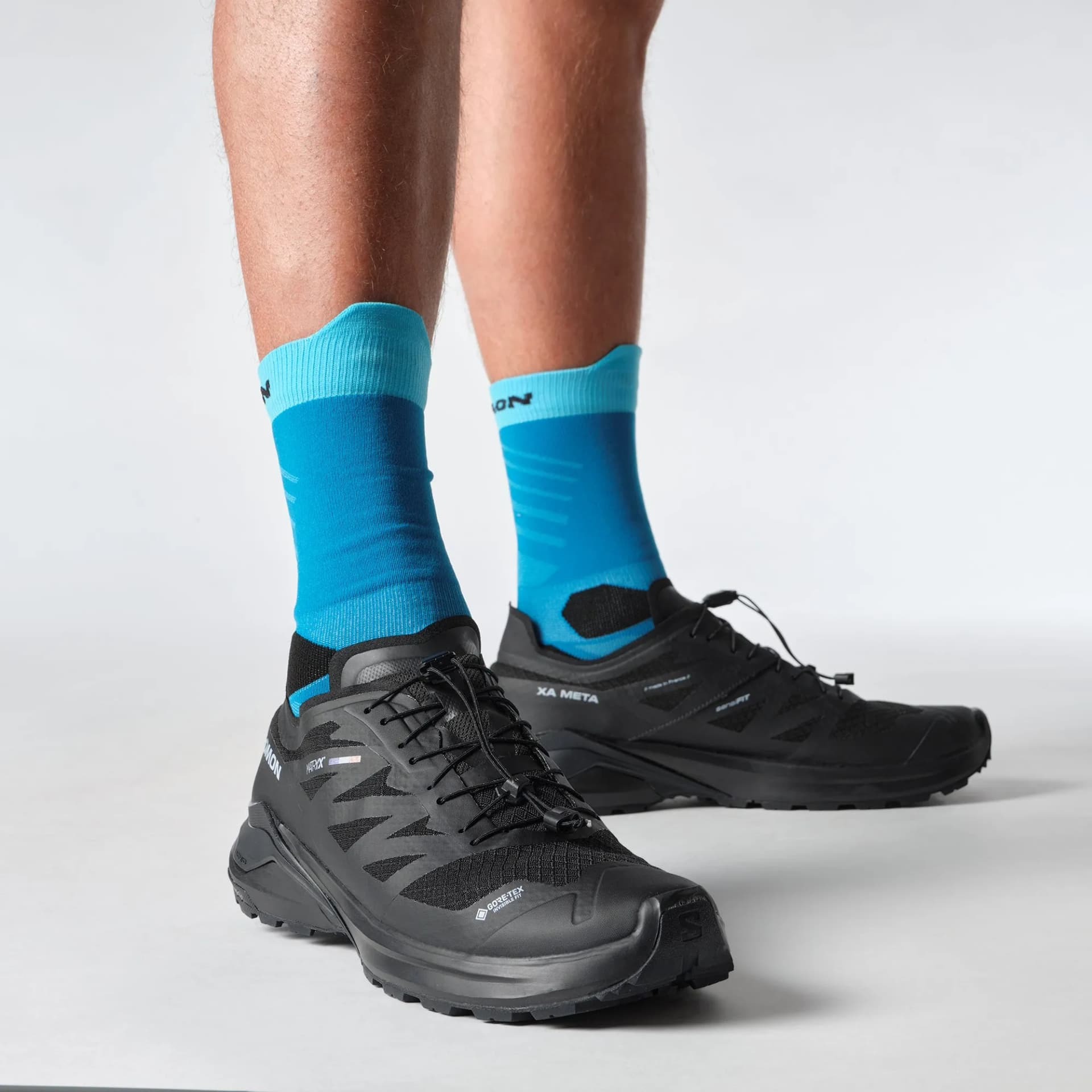 Мъжки Обувки За Бягане Salomon XA META GTX MIF Blk/Blk/B — снимка 7