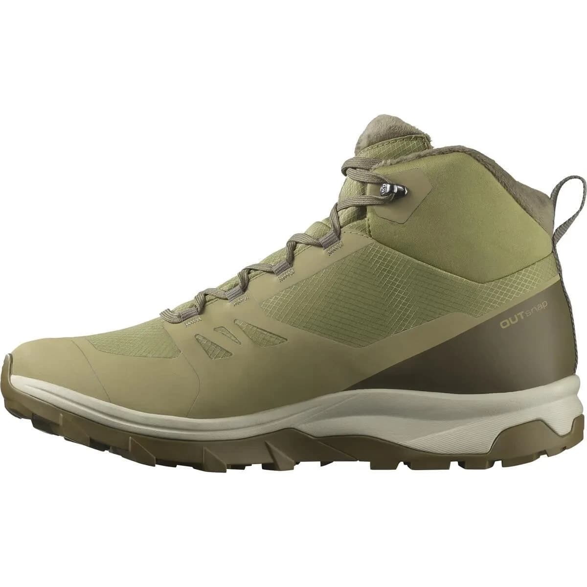 Обувки Salomon OUTSNAP CSWP Aloe/Stoneg/Coyote — снимка 2