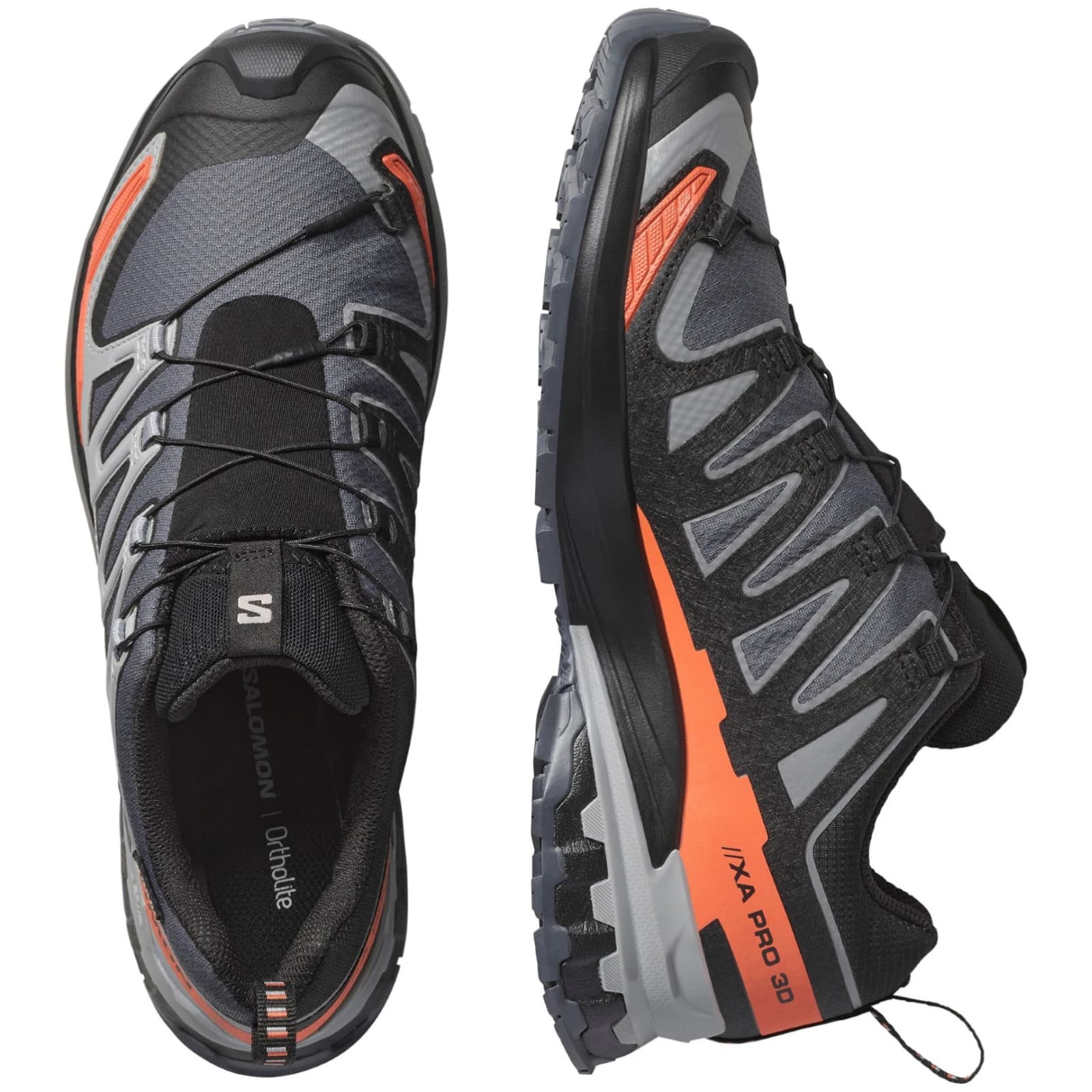 Обувки Salomon XA PRO 3D V9 WIDE GTX Turbul/Blk — снимка 3