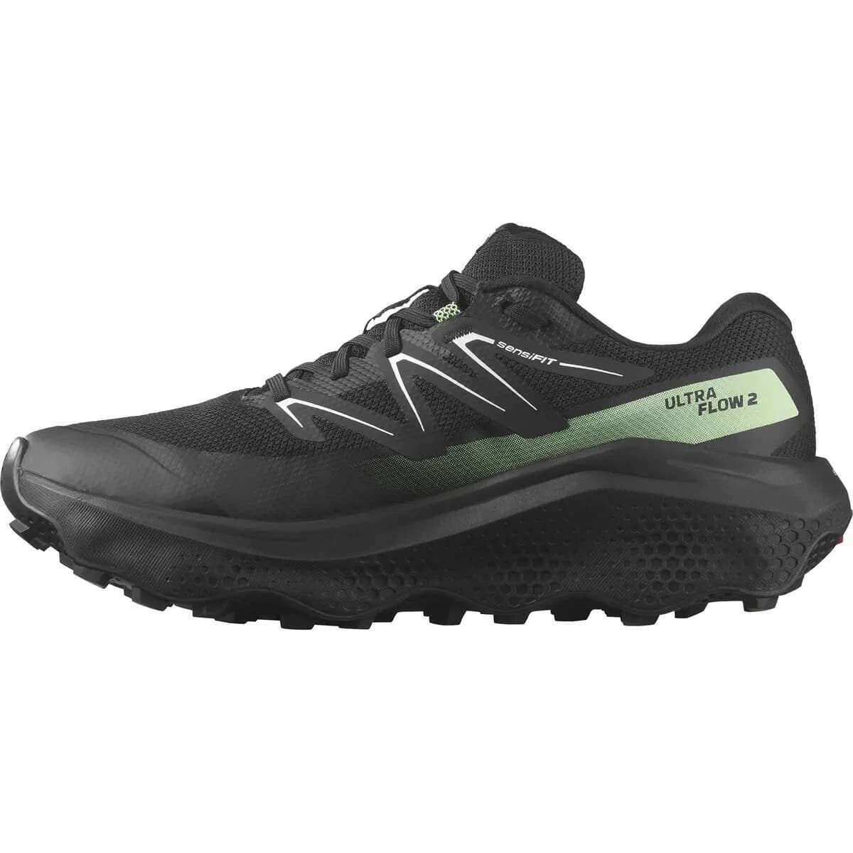 Обувки Salomon ULTRA FLOW 2 GTX Blk/Blk/Patin — view 2