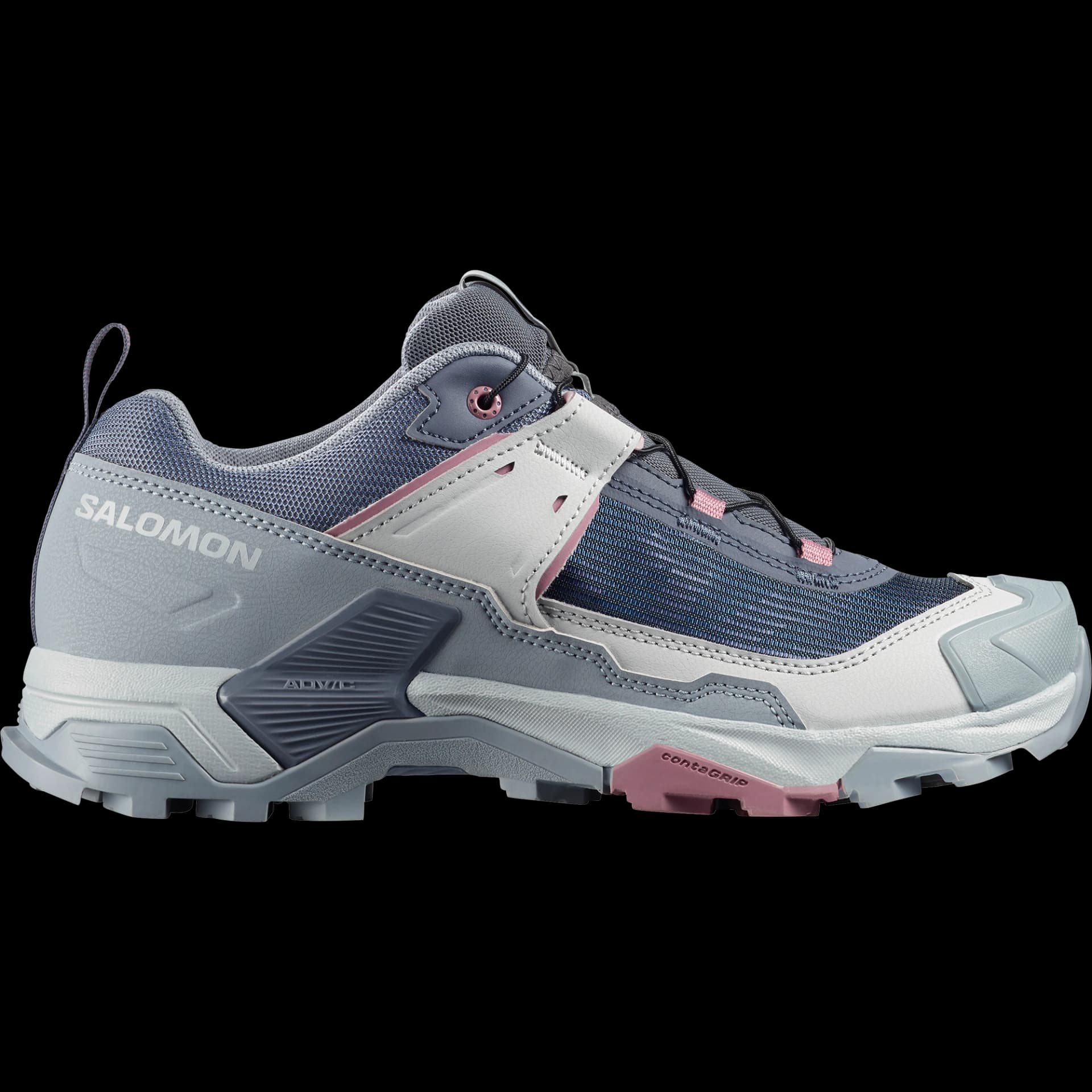 Дамски Туристически Обувки Salomon X ULTRA 5 W Grisai/Trdwinds/Dusk