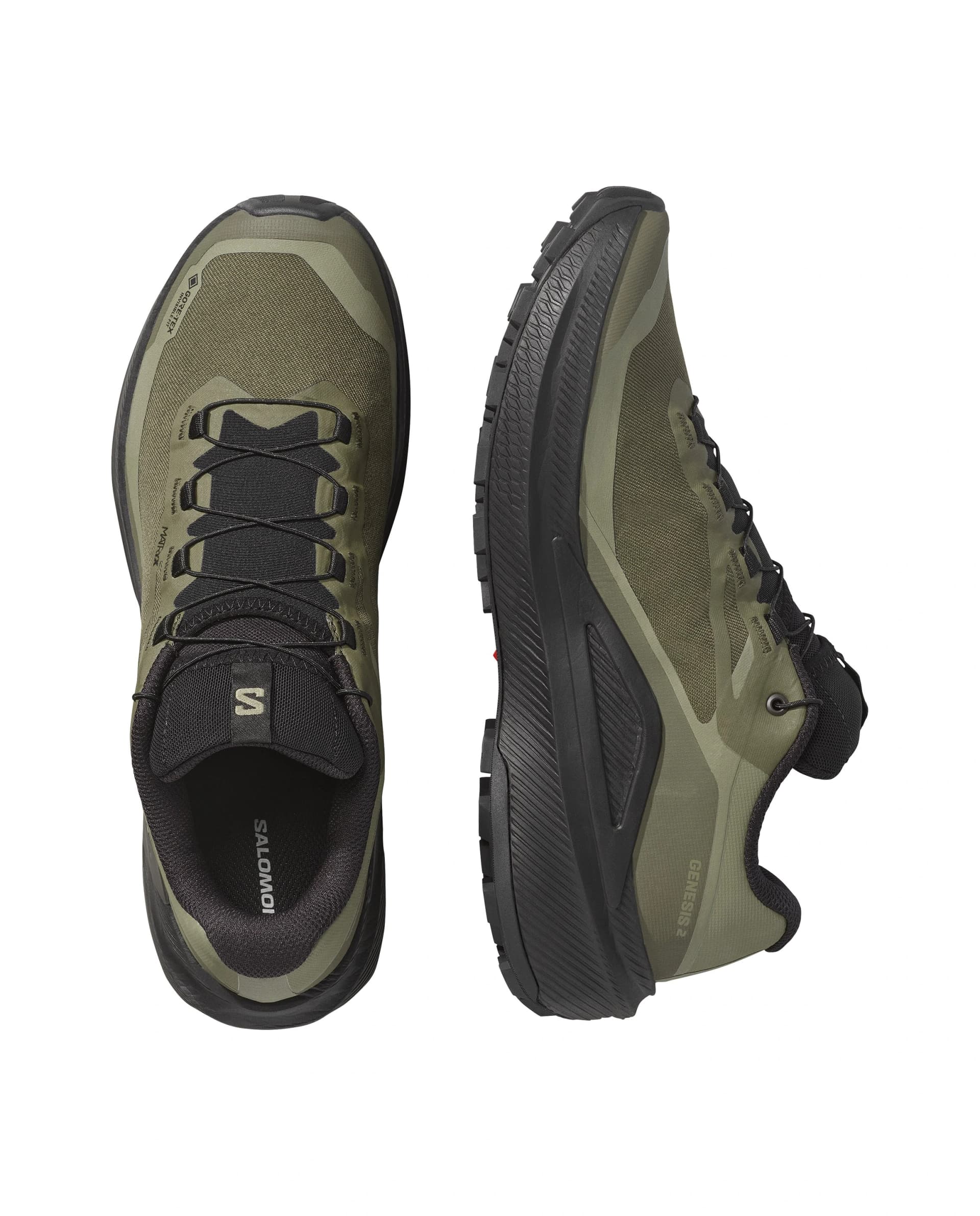 Обувки Salomon GENESIS 2 GTX Grape Leaf/Blk/Dli — снимка 3