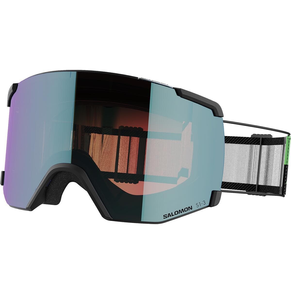 Унисекс Ски Сноуборд Маска Очила Salomon S/VIEW PHOTO MTN/Aw BLUE — view 3