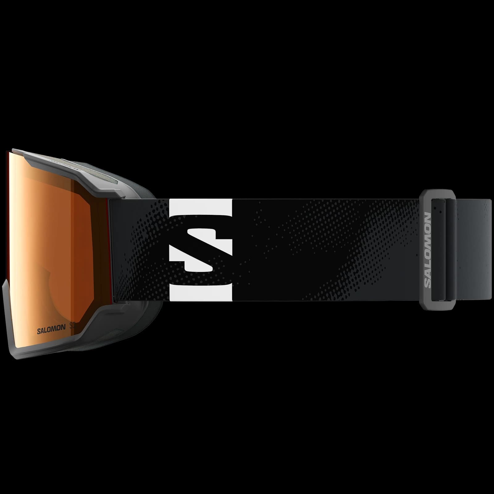 Унисекс Ски Сноуборд Маска Очила Salomon S/VIEW 3 ACCESS BLK/T.Orange — снимка 3