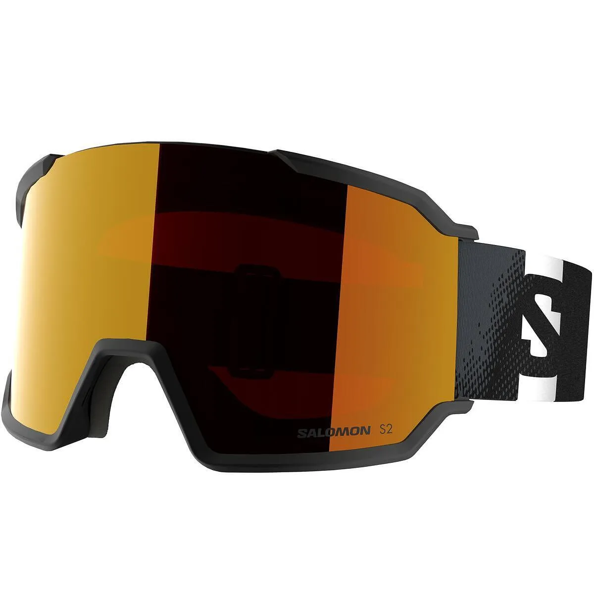 Унисекс Ски Сноуборд Маска Очила Salomon S/VIEW 3 Blk/Mid Red — view 2