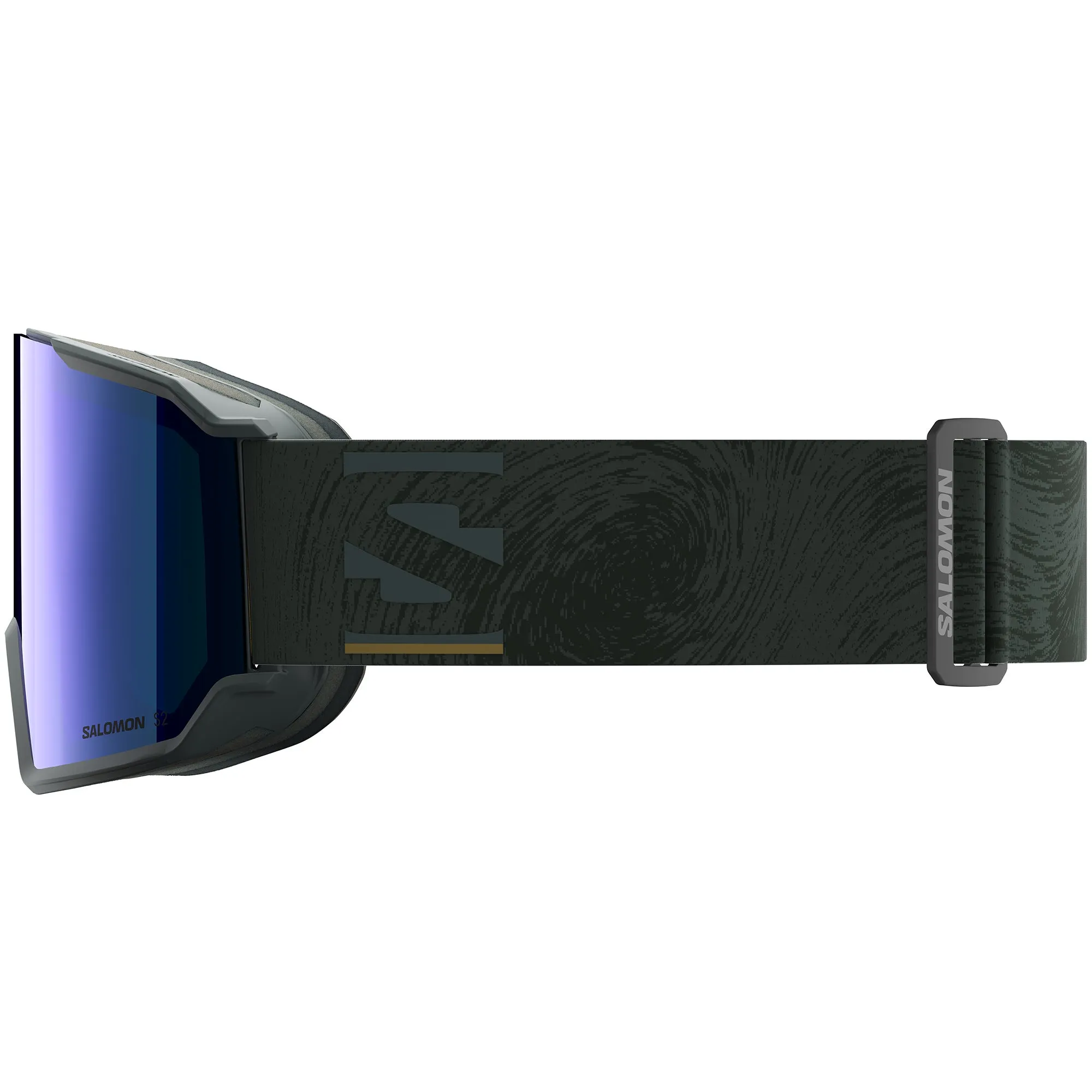 Унисекс Ски Сноуборд Маска Очила Salomon S/VIEW 3 Grn Gab/Mid Bl — снимка 4