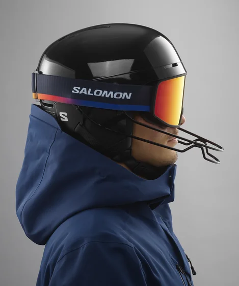 Мъжка състезателна ски каска Salomon S RACE SL Black — снимка 4