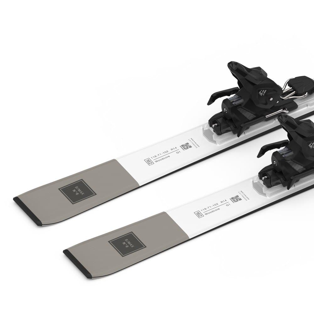 Ски Salomon S/MAX N°6 + M10 GW L80 Wht/Lt Titan/Bk — view 4